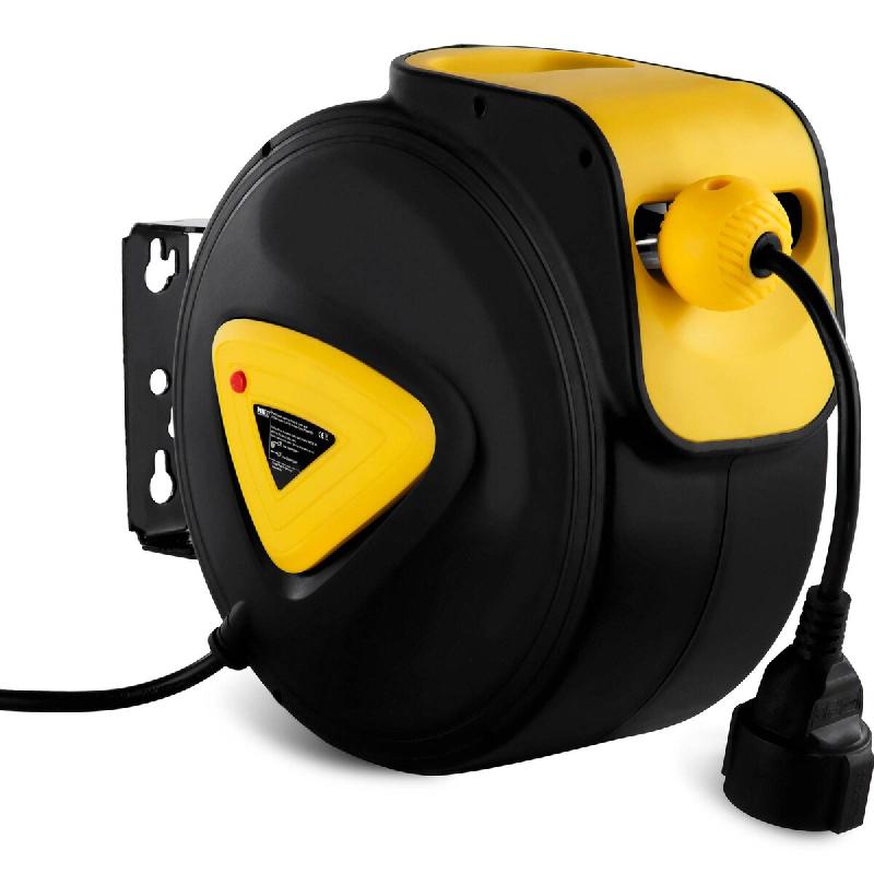 MSW Retractable Cable Reel - Automatic - 10 m + 1,5 m - 4250928687739_0