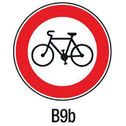 PANNEAU INTERDICTION CLASSE 1 - B9B