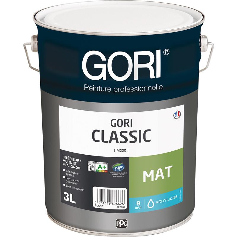 PEINTURE INTÉRIEURE GORICLASSIC BLANC MAT 3L