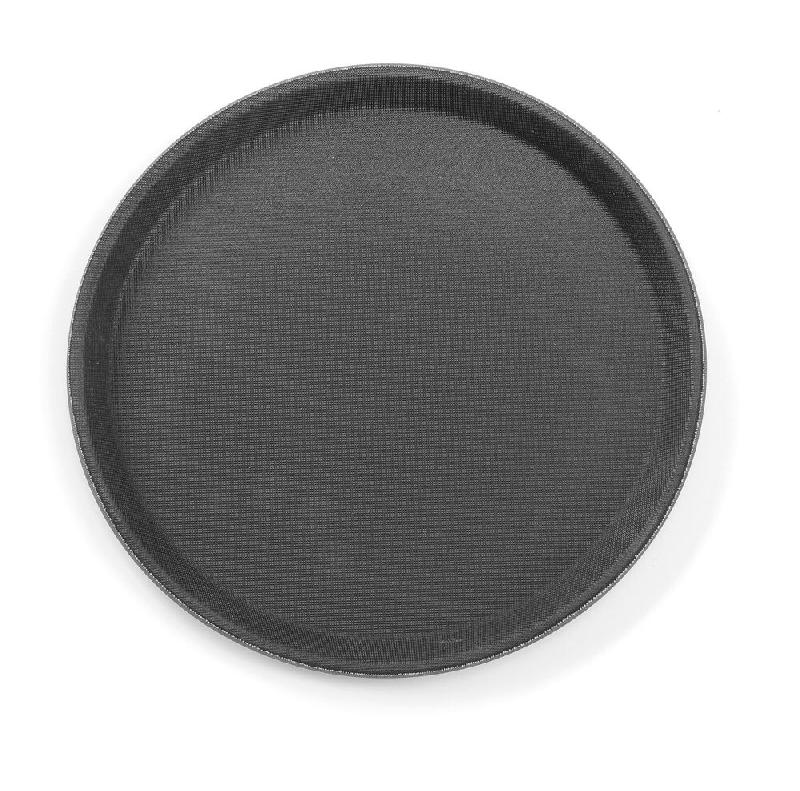 Plateau de service, rond, antidérapant, HENDI, Ø410x(H)20mm - plastique polypropylène 878149_0