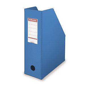 PORTE-REVUES PVC PLIABLE DOS 10 CM ESSELTE BLEU