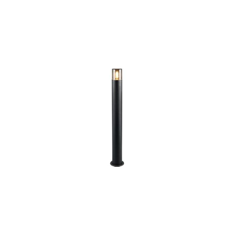 Potelet extérieur 1xE27, max. 28W, IP44, Fonte d'aluminium noire - Trio - Hoosic - noir 4017807603613_0