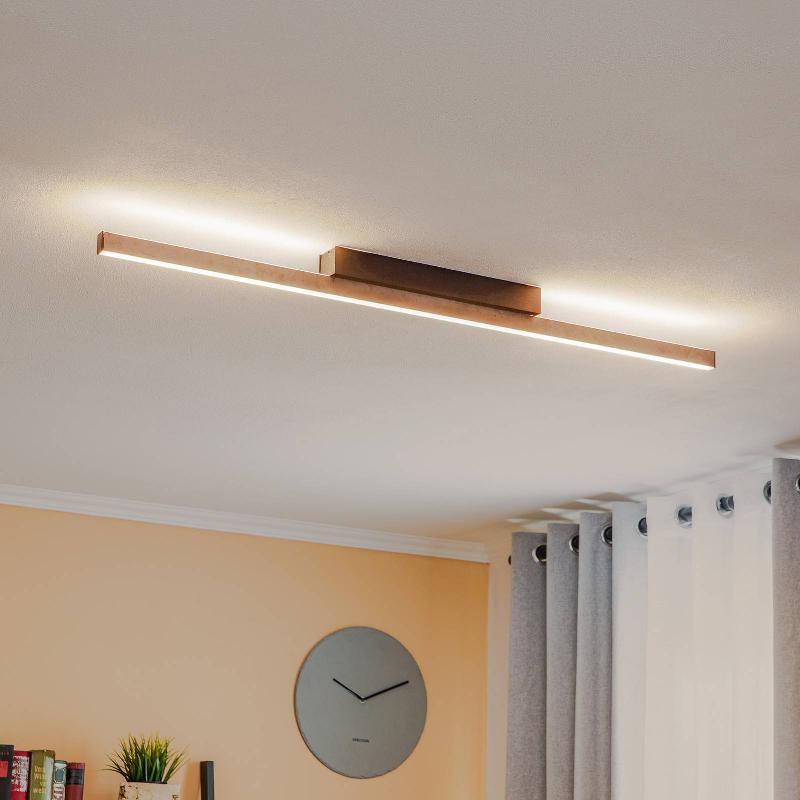 QUITANI ZINO PLAFONNIER LED ARDOISE GRISE 38W