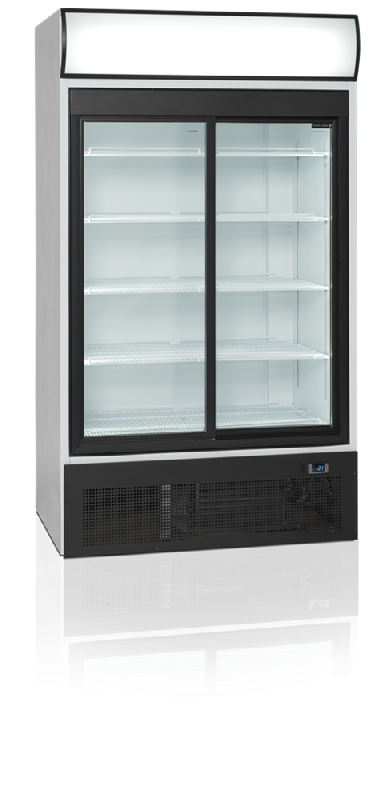 Réfrigérateur vitré Blanc RAL9016 - | Tefcold - FSC1950S_0