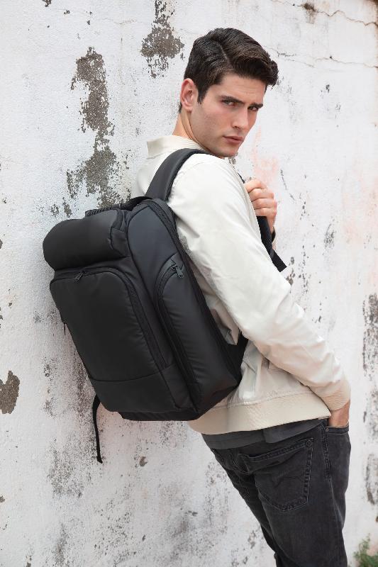 Sac à dos business Kimood - Support ordinateur 15'' - Compartiments rembourrés - Réf: KI0932_0