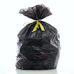 Sacs poubelle noir avec lien - 50L - x200 - Hygivest - 3760066535027_0