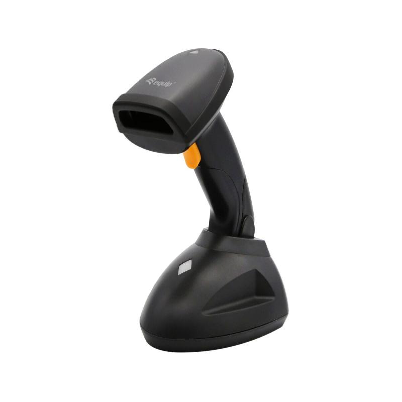 Scanner de codes-barres 2D sans fil Equip, longue portée, avec support, portable - 351026_0