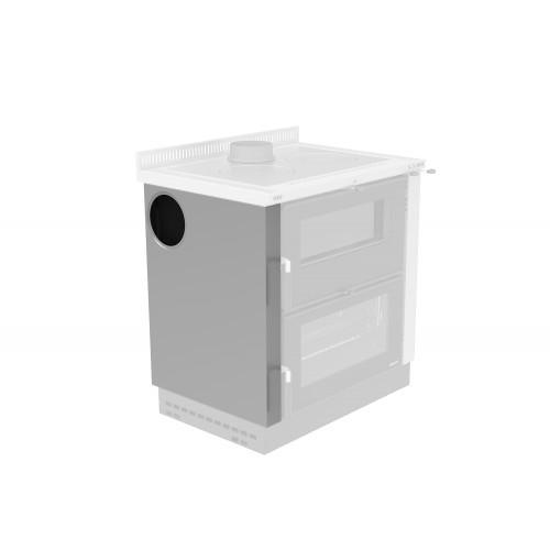 SORTIE DE FUMÉE LATÉRALE GAUCHE - INOX LA NORDICA EXTRAFLAME