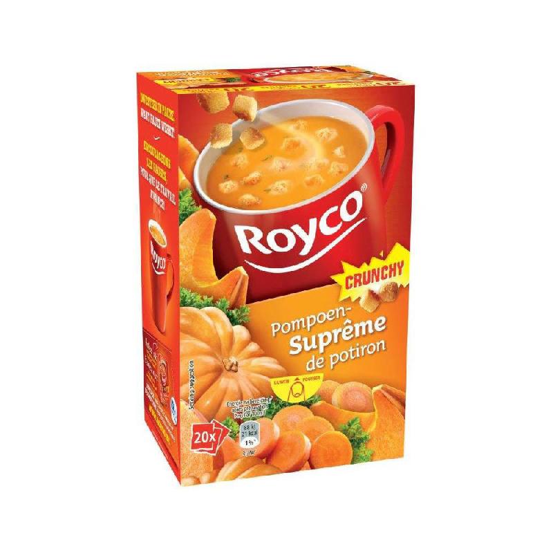 SOUPES ROYCO - CRUNCHY POTIRON - BOÎTE DE 20