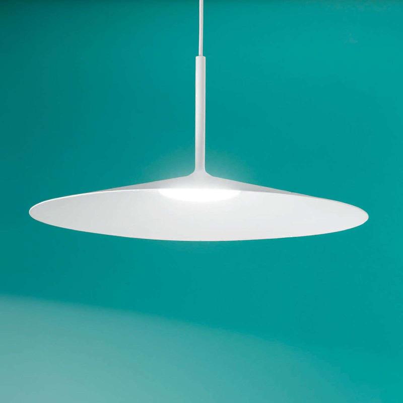 LINEA LIGHT SUSPENSION LED POE PLUS, BLANCHE