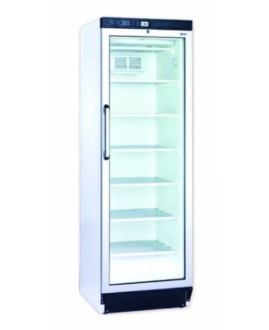 T400lw - congélateur vitrine vertical négatif 1 porte vitrée 320l - l59.5xp64xh186.5 cm - 345 w_0