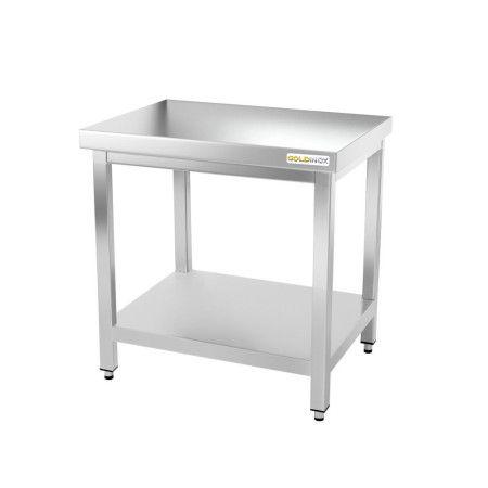 Table inox centrale 1 500 X 600 X 850/870 mm avec renfort_0
