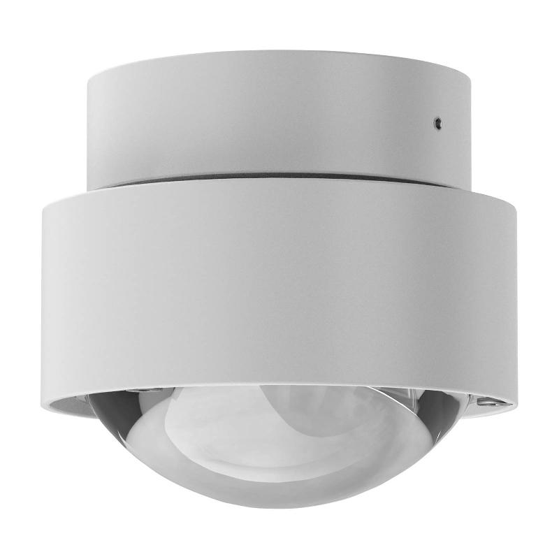 TOP LIGHT PUK MINI MOVE G9 SPOT, LENTILLE TRANSPARENTE, BLANC MAT