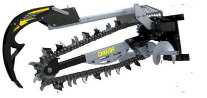 Trancheuse pour des fouilles plus profonde - HYDRIVE_0