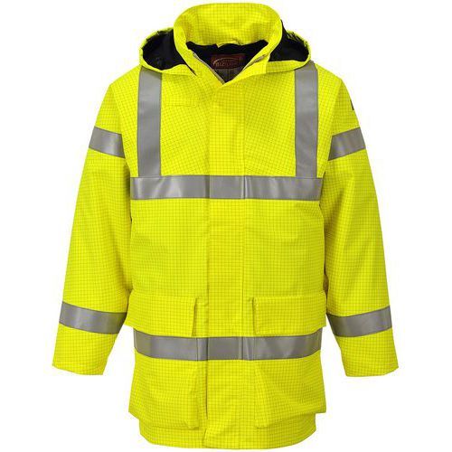 VESTE DE PLUIE MULTILITE BIZFLAME S774 - JAUNE - 3XL - PORTWEST
