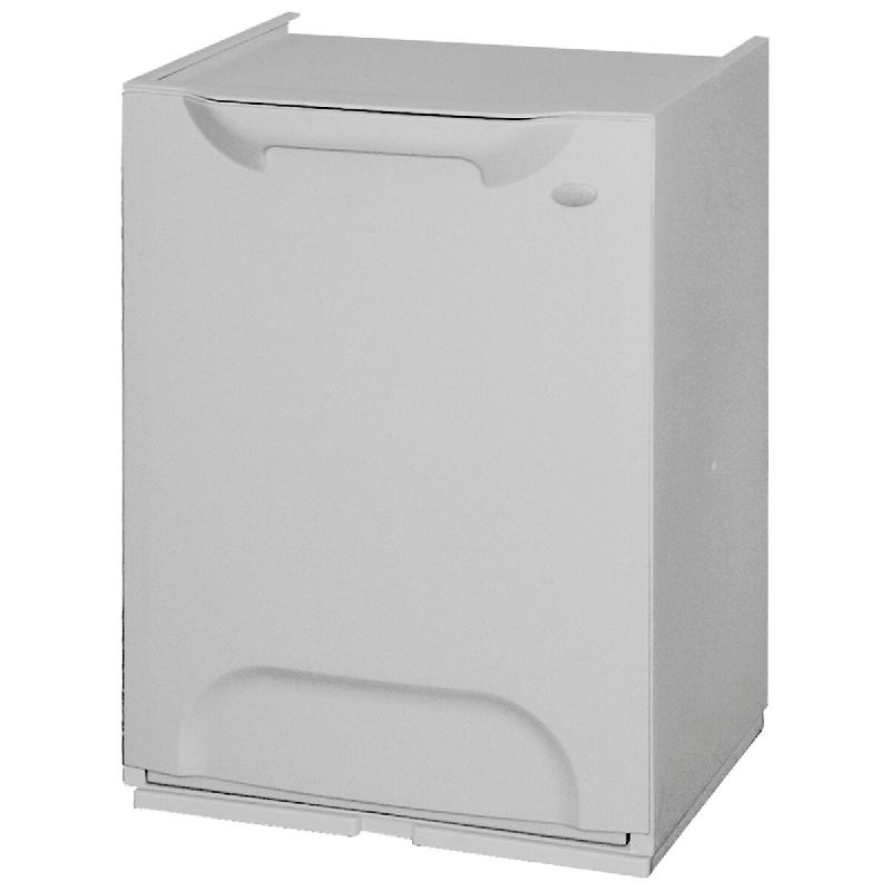 WellHome - Poubelle de recyclage en polypropylène couleur grise 20L - gris plastique WH13982_0