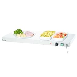 Bartscher Plaque inox chauffante (L)900 x (P)450 x (H)64 mm, 450 W, 220 V - MONO - 3667335015474_0