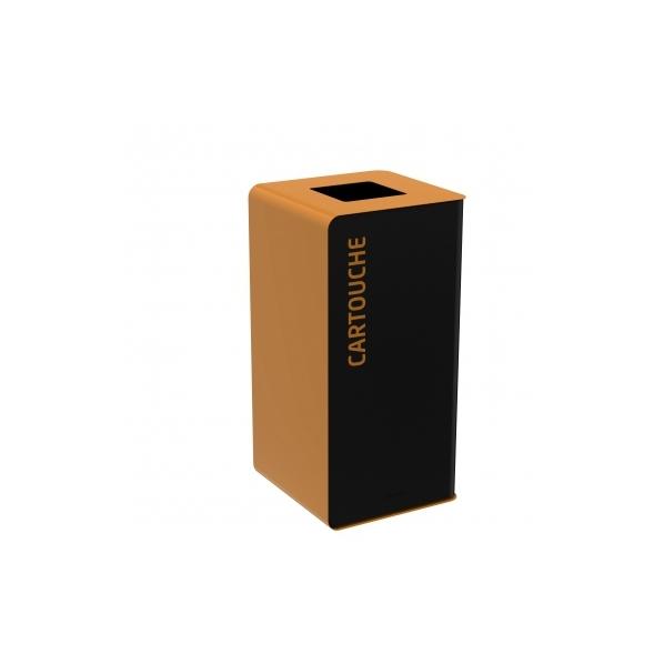 Borne de tri sélectif 65 litres - CUBATRI - 7 coloris pour papiers, plastiques, métaux - Marque Rolléco_0