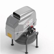 Compresseur extrême 2 insonorisé 1,5 CV - Nardi Compressori France - cuve 25 litres - basse pression - 66 dB_0