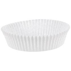 Firplast Caissette plissée ronde papier blanc 70mm x 20mm (x1000) - blanc 3109396817746_0