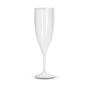 Flute a champagne en plastique reutilisable tritan 14 cl ras bord référence: ix354370_0