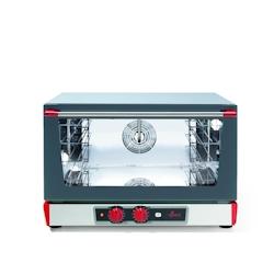 Four à Convection Manuel - Avec Humidité - 3 ou 4 Niveaux 600 x 400 - GN 1/1 - Venix - l75- L- P69.5- h50.5- Acier Inoxydable - 0645760351421_0