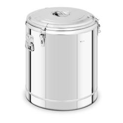 Helloshop26 - Conteneur isotherme 80 litres acier inoxydable 14_0001136 - 3000179258988_0