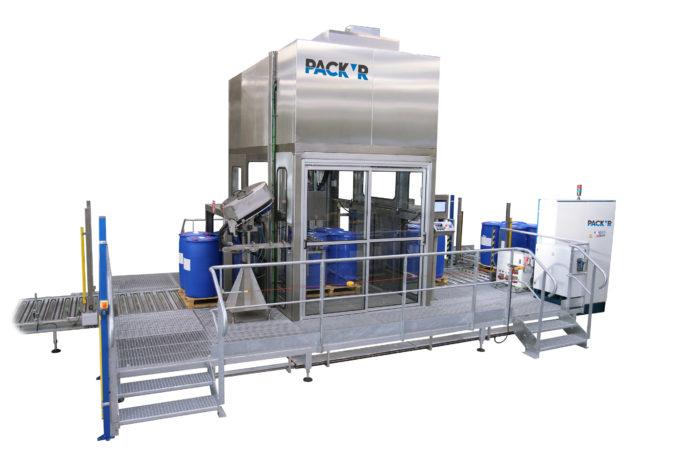 Remplisseuses automatiques jusqu'à 40 fûts/heure - Inleo-P - Pack'R avec détection de bonde et contrôle du couple_0