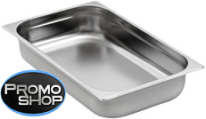 LOT DE 10 BACS GASTRONORMES GN 1/1 INOX 18/10_0