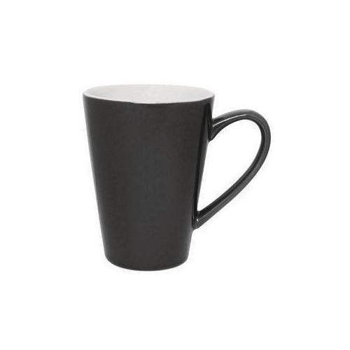 MUGS EN PORCELAINE GRIS OLYMPIA 340 ML - LOT DE 12