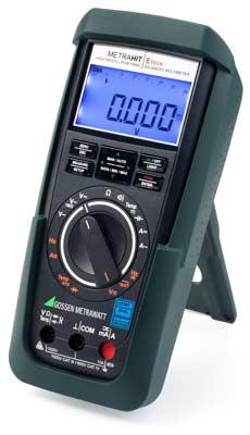 Multimètre numérique METRAHIT ETECH - TRMS 4 6/7 chiffres - résolution 60 000 digits - interface IR - 23 fonctions_0