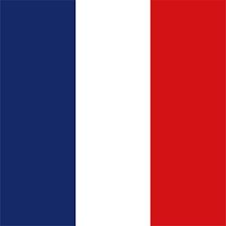 Serviettes 33 x 33cm drapeau tricolore (240 unités) MESA BELLA - bleu Matériau naturel 3701168950615_0