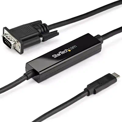 StarTech Adaptateur USB-C vers VGA 1m - Cble Vidéo Actif_0