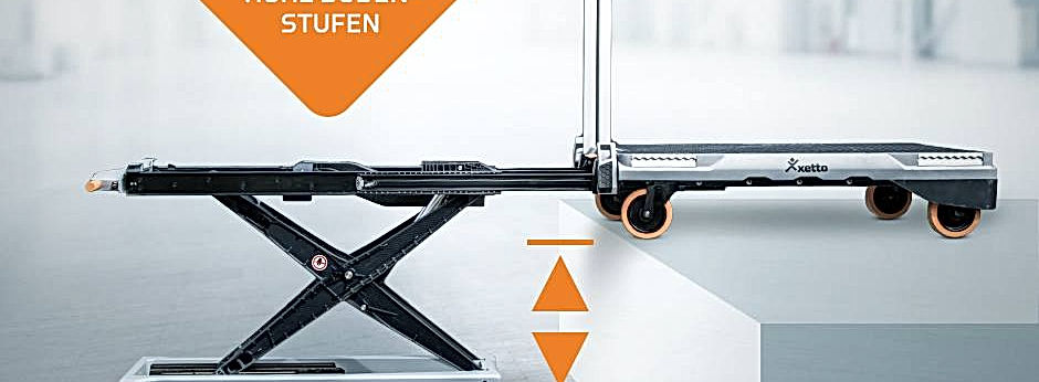 Table élévatrice électrique xetto  sur 4 roues : incontournable pour le chargement des véhicules utilitaires_1