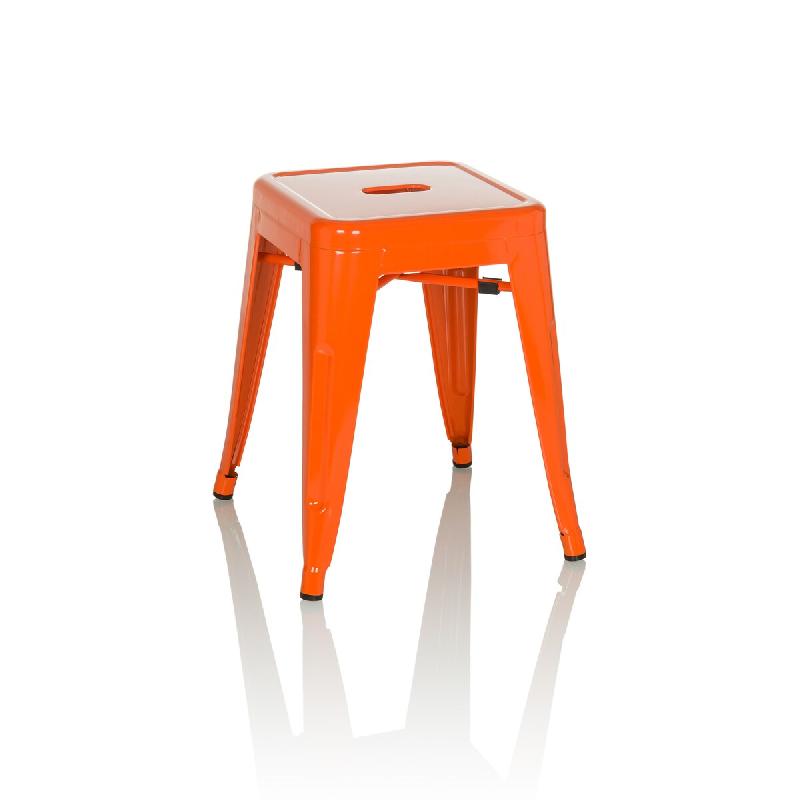 Tabouret VANTAGGIO métallique orange hjh OFFICE - orange métal 645070_0