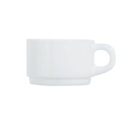 Tasse blanche 14 cl Empilable - Luminarc - blanc pierre 0026102260302_0