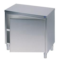 Virtus group Meuble Bas Inox avec Porte Battante   Gamme 700   Virtus - blanc plastique polypropylène 0651637779625_0