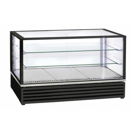 Vitrine chauffante professionnelle ventilée panoramique 1185x650x735 mm - VR12003GN_0