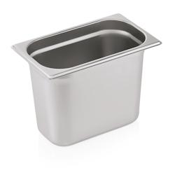 Bac GN 1/4 en Acier au nickel-chrome 5,5 L H 200 mm Was Germany - multi-matériau 7014 200_0