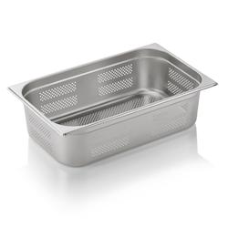 Bac GN 1/1 en Acier Chrome 20 L H 150 mm Was Germany - multi-matériau 7111 150_0