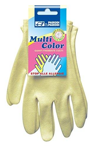 Gants de protection en coton 100% - Taille unique - Blanc - Protection délicate pour la peau_0