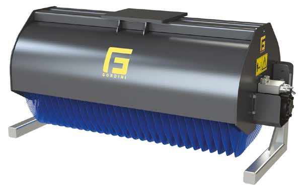 Balayeuse pour pelle Gordini SE 80 et 125 - Nettoyage des zones difficiles d?accès