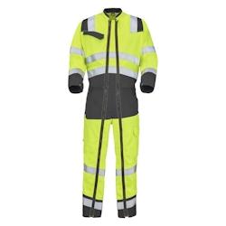 Cepovett - Combinaison avec 2 Zip Fluo Safe XP Jaune / Gris Taille 3XL - XXXL jaune 3603624997915_0