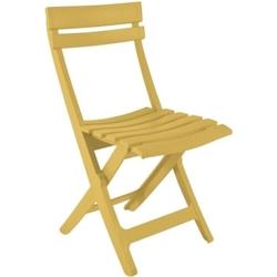 Chaise pliante -   - MIAMI - Jaune indien GROSFILLEX - 3100038176559_0