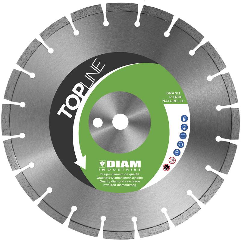 Disque Diamant Plat 4" (100 Mm) Grain 600 - Pour Meuleuse D'angle, Polissage Pierre, Verre, Bijoux