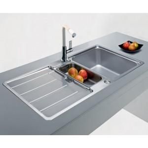 EVIER 1 CUVE 1/2 HYDROS INOX HDX654 FRANKÉ