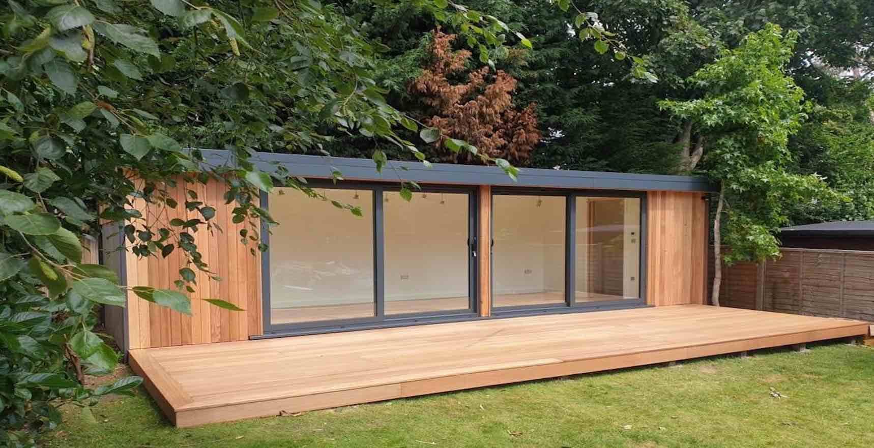 Extension bois moderne sur mesure_0