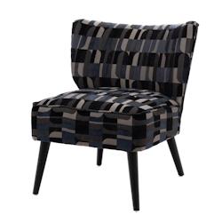 Fauteuil Henri Bleu -  Autre Polyester Amadeus 62x65 cm - bleu 3520071910444_0