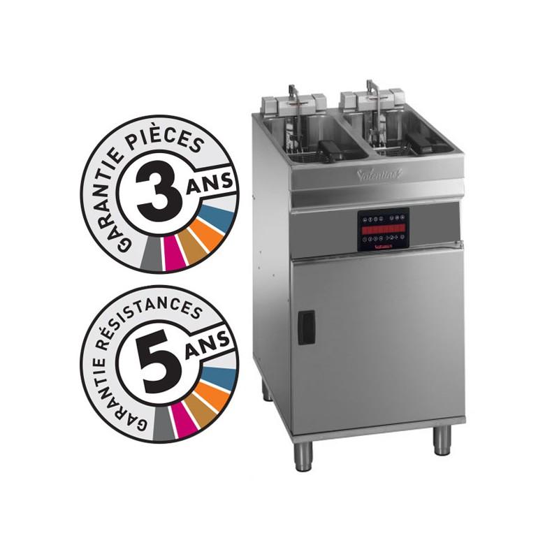 Friteuse professionnelle électrique sur coffre 2x 10 litres VALENTINE - EVOC2525_0