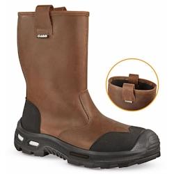 Jallatte - Bottes de sécurité marron et noire JALMUDO S3 CI SRC Marron / Noir Taille 45 - 45 marron matière synthétique 8033546384039_0